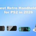 A variety of retro handhelds suitable for emulating ps2